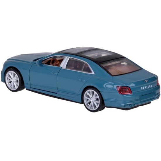 JOKO Kovový Model Auto BENTLEY FLYING SPUR HYBRID 1:38 so svetlom a zvukom, modré
