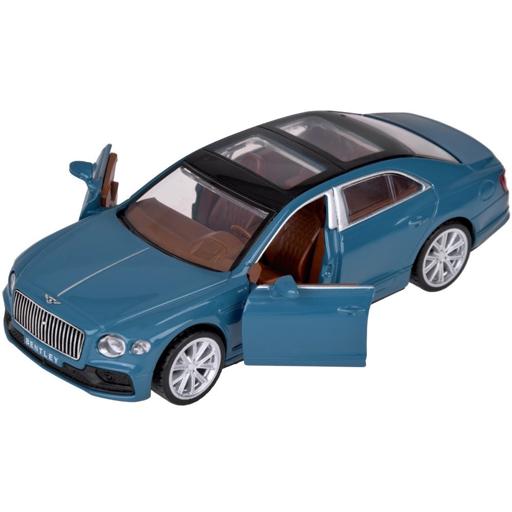 JOKO Kovový Model Auto BENTLEY FLYING SPUR HYBRID 1:38 so svetlom a zvukom, modré