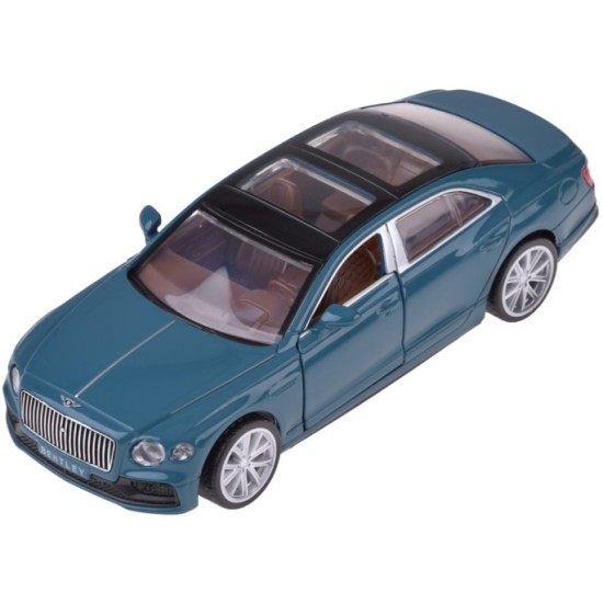 JOKO Kovový Model Auto BENTLEY FLYING SPUR HYBRID 1:38 so svetlom a zvukom, modré