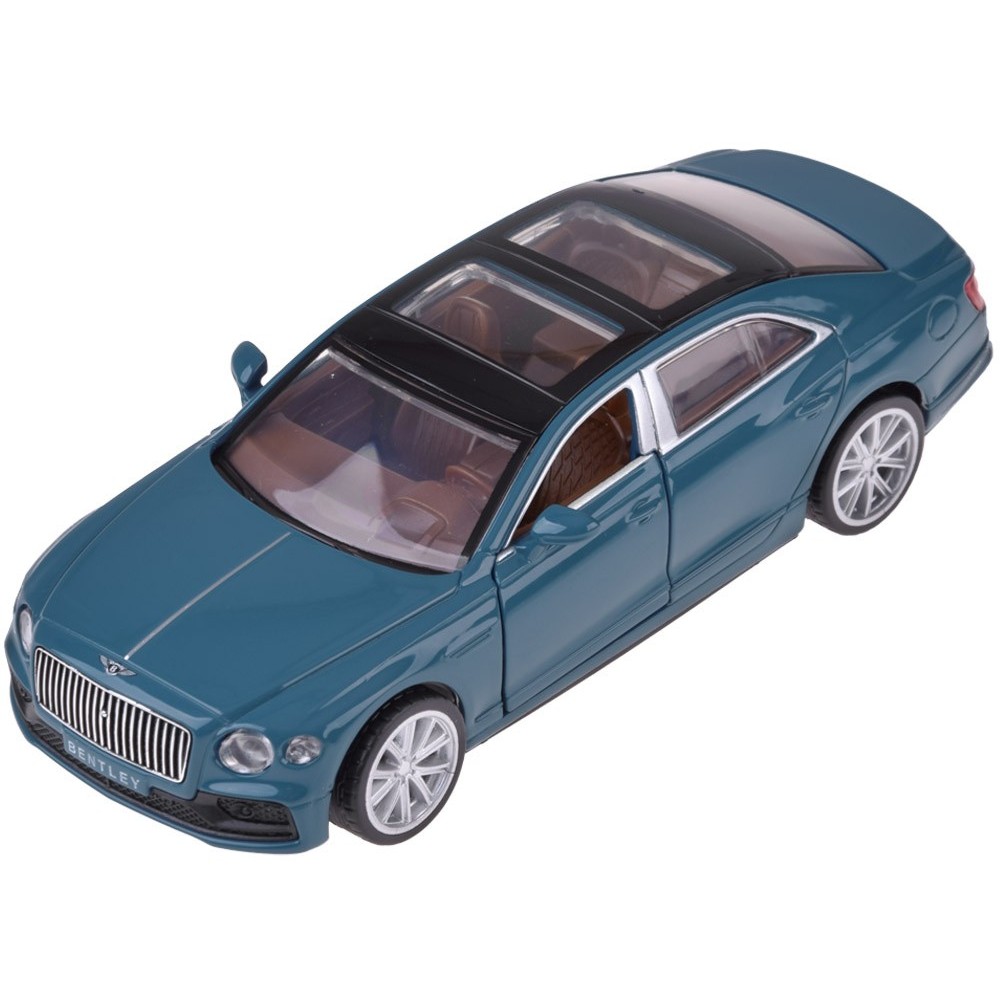JOKO Kovový Model Auto BENTLEY FLYING SPUR HYBRID 1:38 so svetlom a zvukom, modré