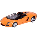 JOKO Kovový Model Auto Lamborghini Aventador Roadster 1:32 so svetlom a zvukom + otváracie dvere, oranžové