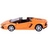 JOKO Kovový Model Auto Lamborghini Aventador Roadster 1:32 so svetlom a zvukom + otváracie dvere, oranžové