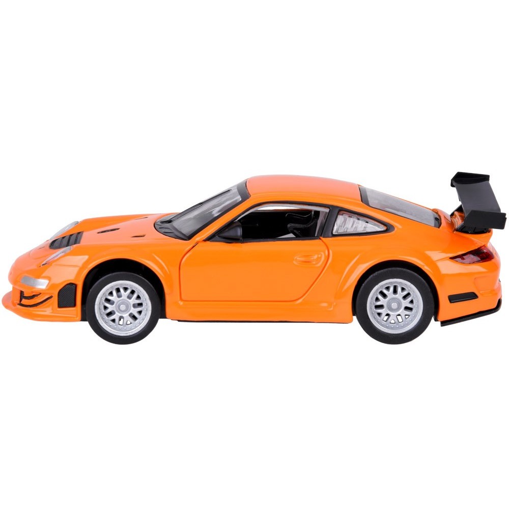 JOKO Kovový Model Auto Porsche 911 GT3 RS 1:32 so svetlom a zvukom + otváracie dvere, oranžové