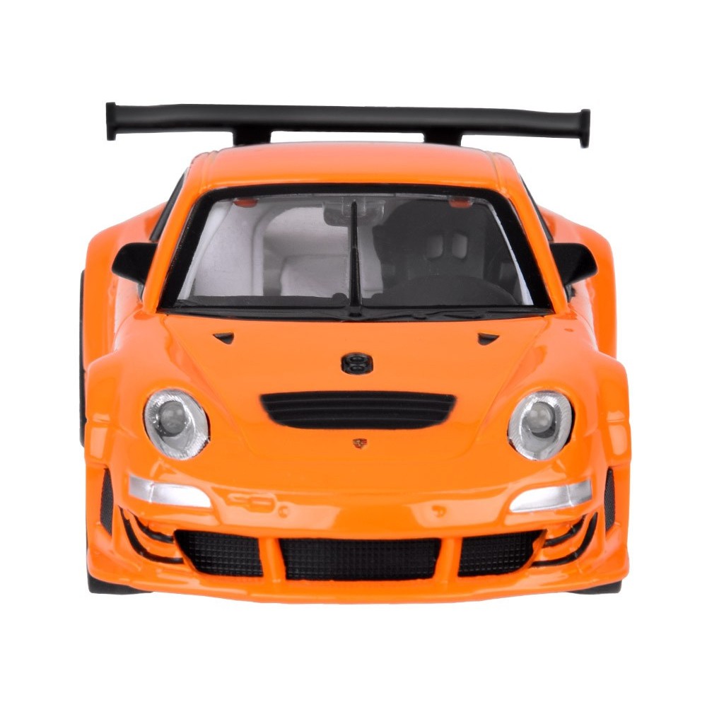 JOKO Kovový Model Auto Porsche 911 GT3 RS 1:32 so svetlom a zvukom + otváracie dvere, oranžové