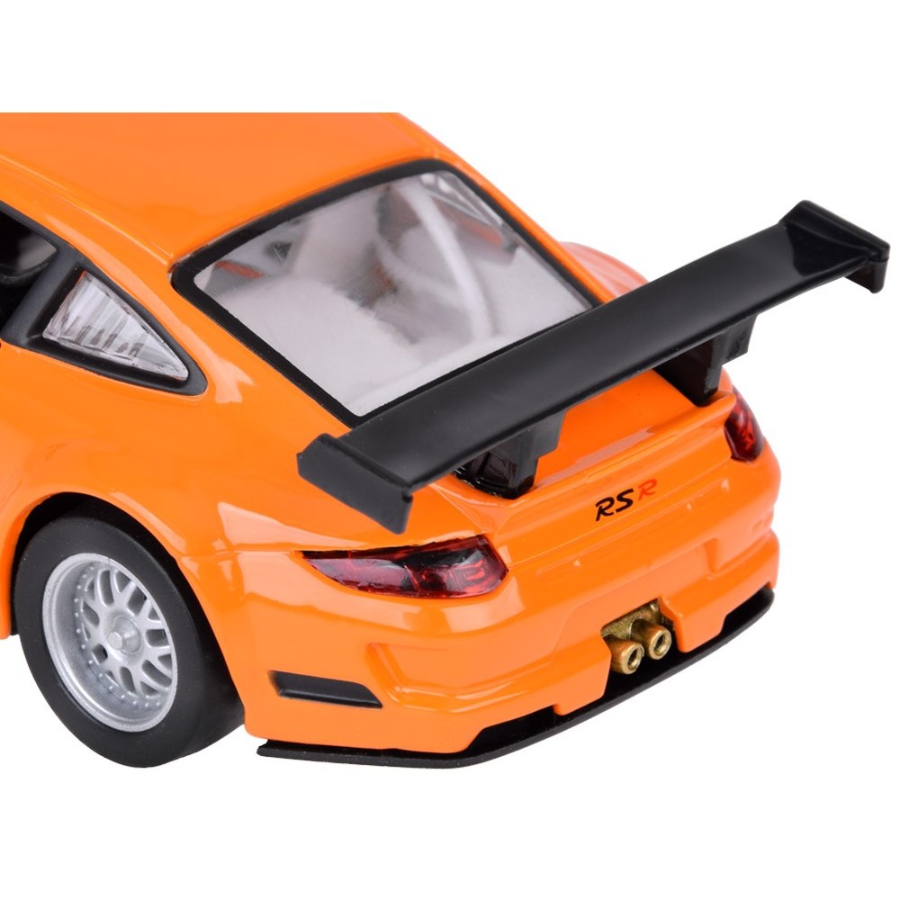 JOKO Kovový Model Auto Porsche 911 GT3 RS 1:32 so svetlom a zvukom + otváracie dvere, oranžové