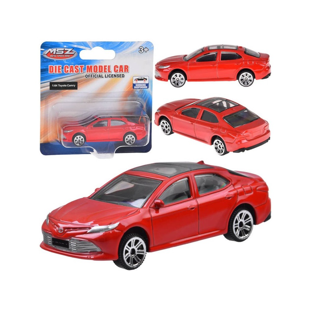 JOKO Kovové Autíčko Toyota Camry 1:64, červená