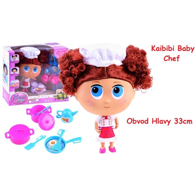 JOKO Kaibibi Baby Chef bábika Dievčatko Šefkuchárka