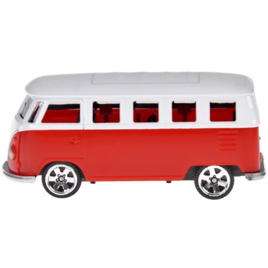 JOKO Kovový Model Auto Volkswagen T1 1:56, červené
