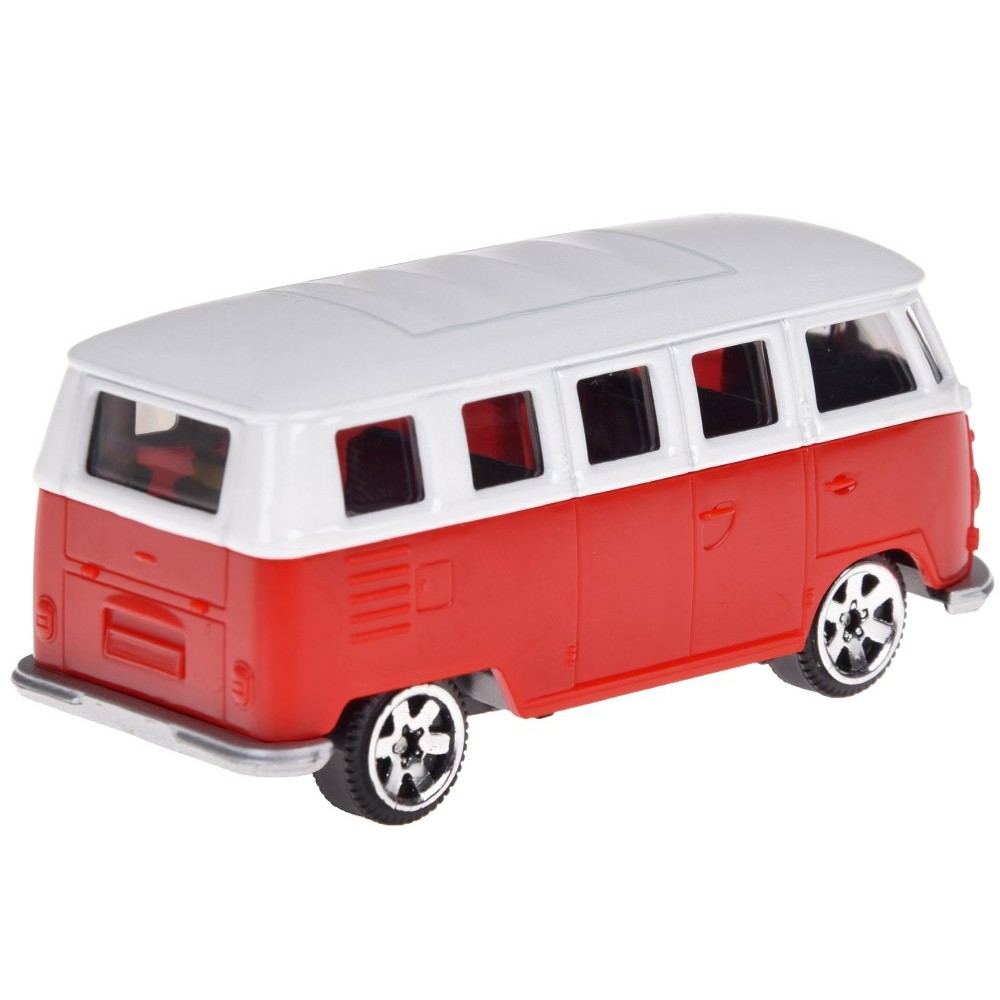 JOKO Kovový Model Auto Volkswagen T1 1:56, červené