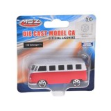 JOKO Kovový Model Auto Volkswagen T1 1:56, červené