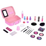 JOKO Detský Kozmetický Kufrík Jednorožec s Make UP sadou + Laky na Nechty, ružový