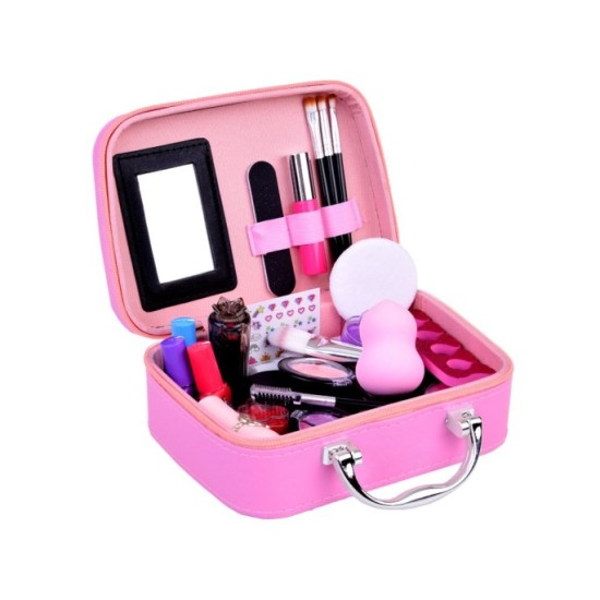 JOKO Detský Kozmetický Kufrík Jednorožec s Make UP sadou + Laky na Nechty, ružový