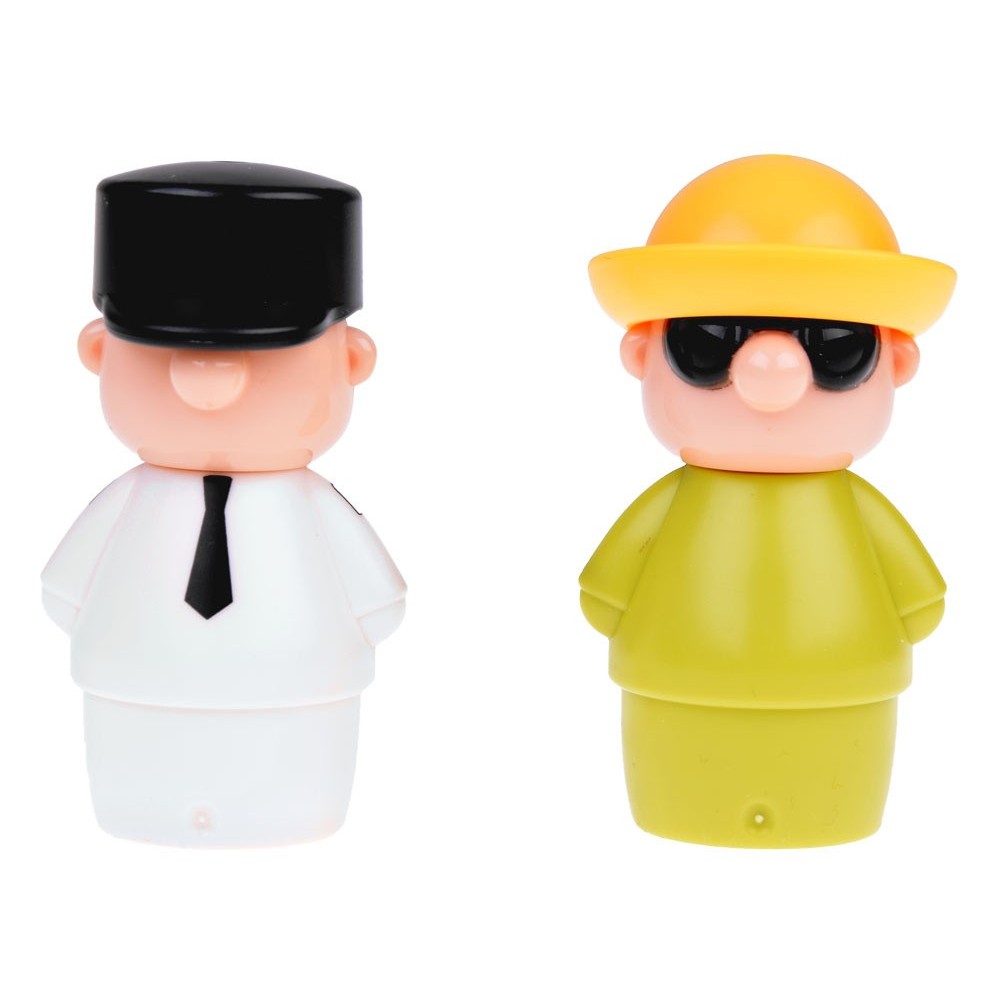 Hola Toys RC Interaktvíne Lietadlo s Pilotom pre Najmenších na diaľkové ovládanie so svetlom a zvukom + otvárací kufor na gombík