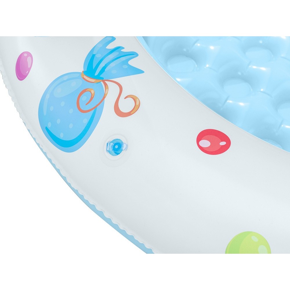 Bestway Detský Bazén so Striežkou + Nafukovacie Dno Kiddie Pool 104cm