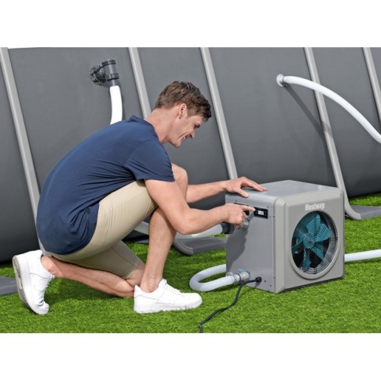 Bestway Elektrický bazénový ohrievač Bestway Prietokové tepelné čerpadlo 58748