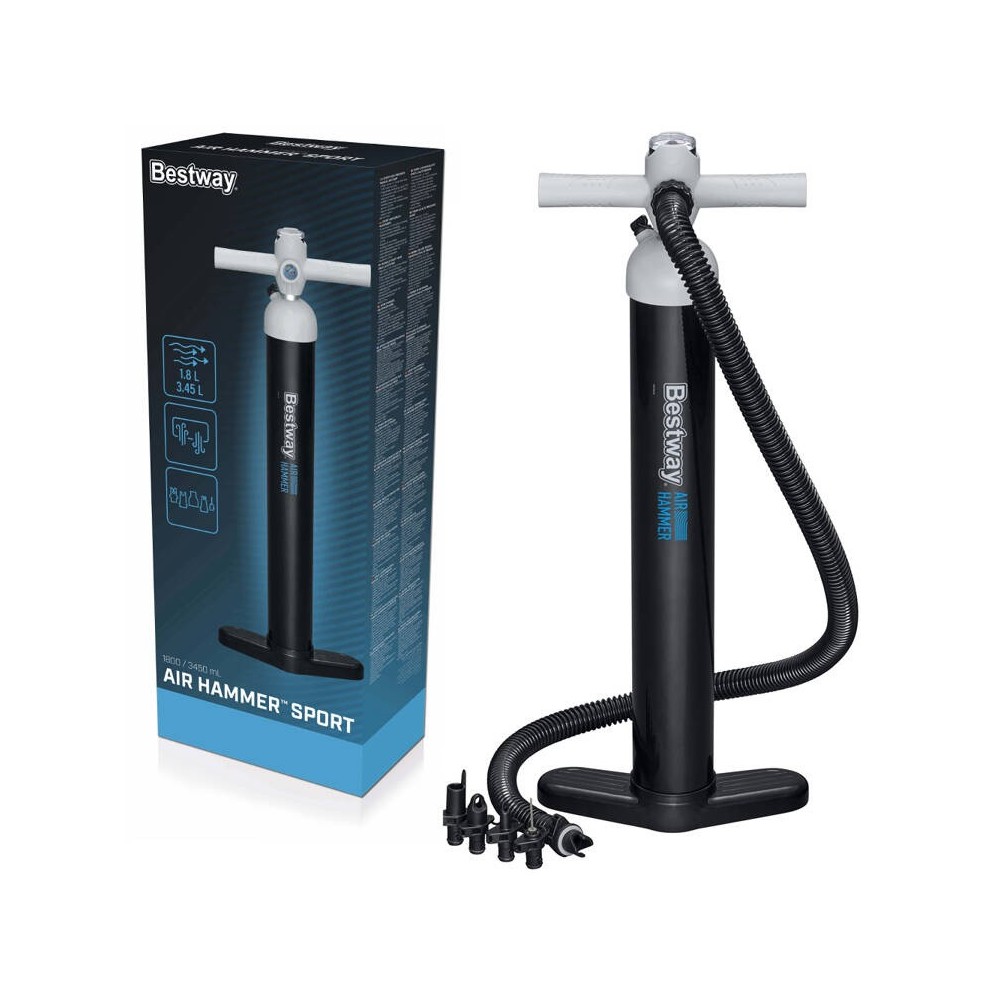 Bestway 62227 Ručná Vysokotlaková Pumpa Bestway Air Hammer Sport