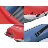 Bestway 65132 Nafukovací Kajak Rapid X3 381 x 100 cm pre 3 osoby + hliníkové veslá + batoh