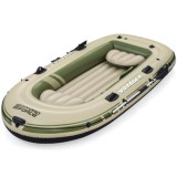 Bestway 65164 Nafukovací Čln Voyager X3 Raft 294 x 137 cm + hliníkové veslá