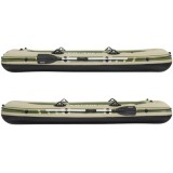 Bestway 65164 Nafukovací Čln Voyager X3 Raft 294 x 137 cm + hliníkové veslá