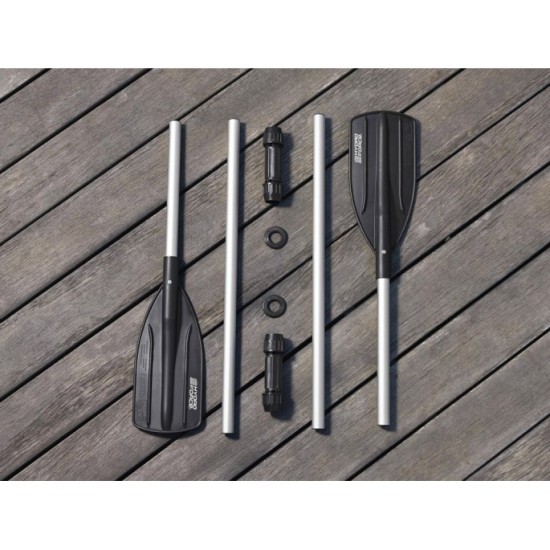 Bestway 65164 Nafukovací Čln Voyager X3 Raft 294 x 137 cm + hliníkové veslá