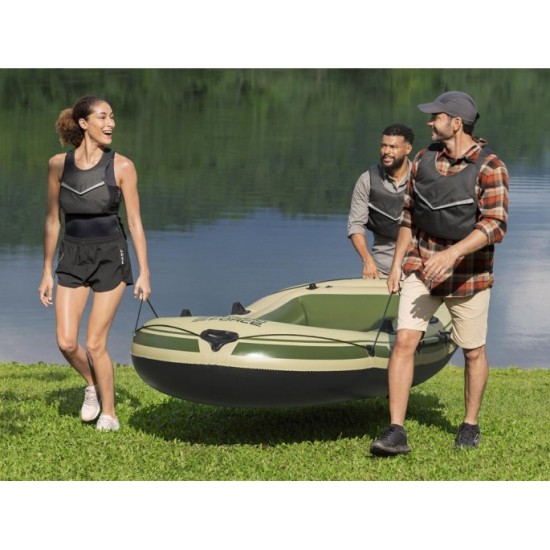 Bestway 65164 Nafukovací Čln Voyager X3 Raft 294 x 137 cm + hliníkové veslá