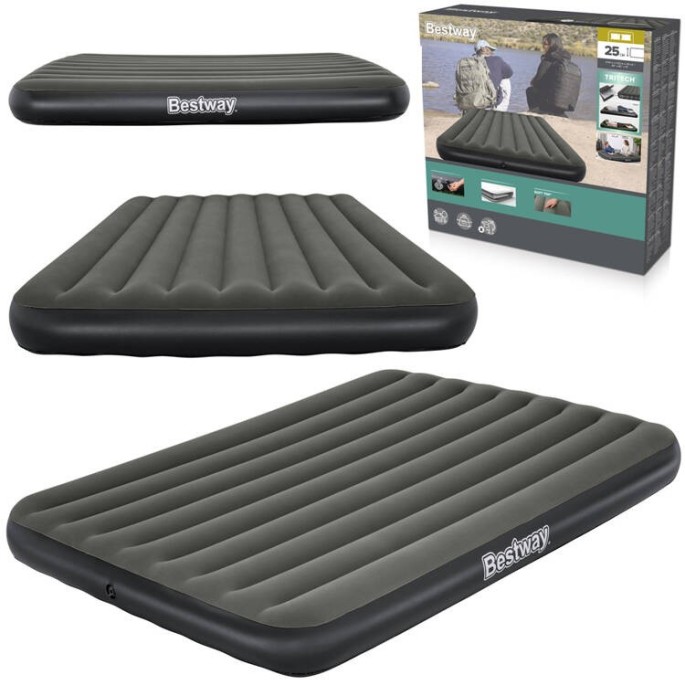 Bestway 6713N Nafukovací matrac Queen Tritech Air pre 2 osoby 203x152x25 cm