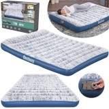 Bestway Nafukovací Dvojmiestny Velúrový matrac Queen 203 x 152 x 30 cm