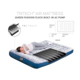 Bestway Nafukovací Dvojmiestny Velúrový matrac Queen 203 x 152 x 30 cm