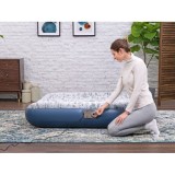 Bestway Nafukovací Dvojmiestny Velúrový matrac Queen 203 x 152 x 30 cm