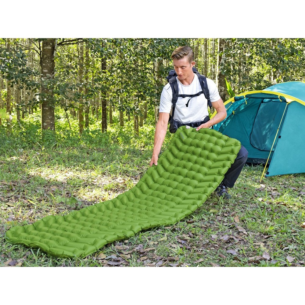 Bestway 69615 Karimatka, Podložka do Spacieho Vaku WanderLite 188 x 58,5 x 6,5 cm