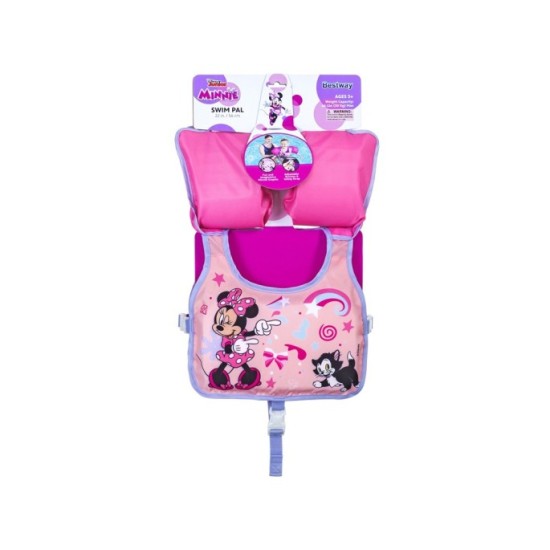 Bestway 9101A Plávacia Vesta s Rukávnikami Disney Minnie, 3-6rokov