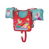 Bestway 9101I Plávacia Vesta s Rukávnikami Disney Morská Panna Ariel, 3-6rokov