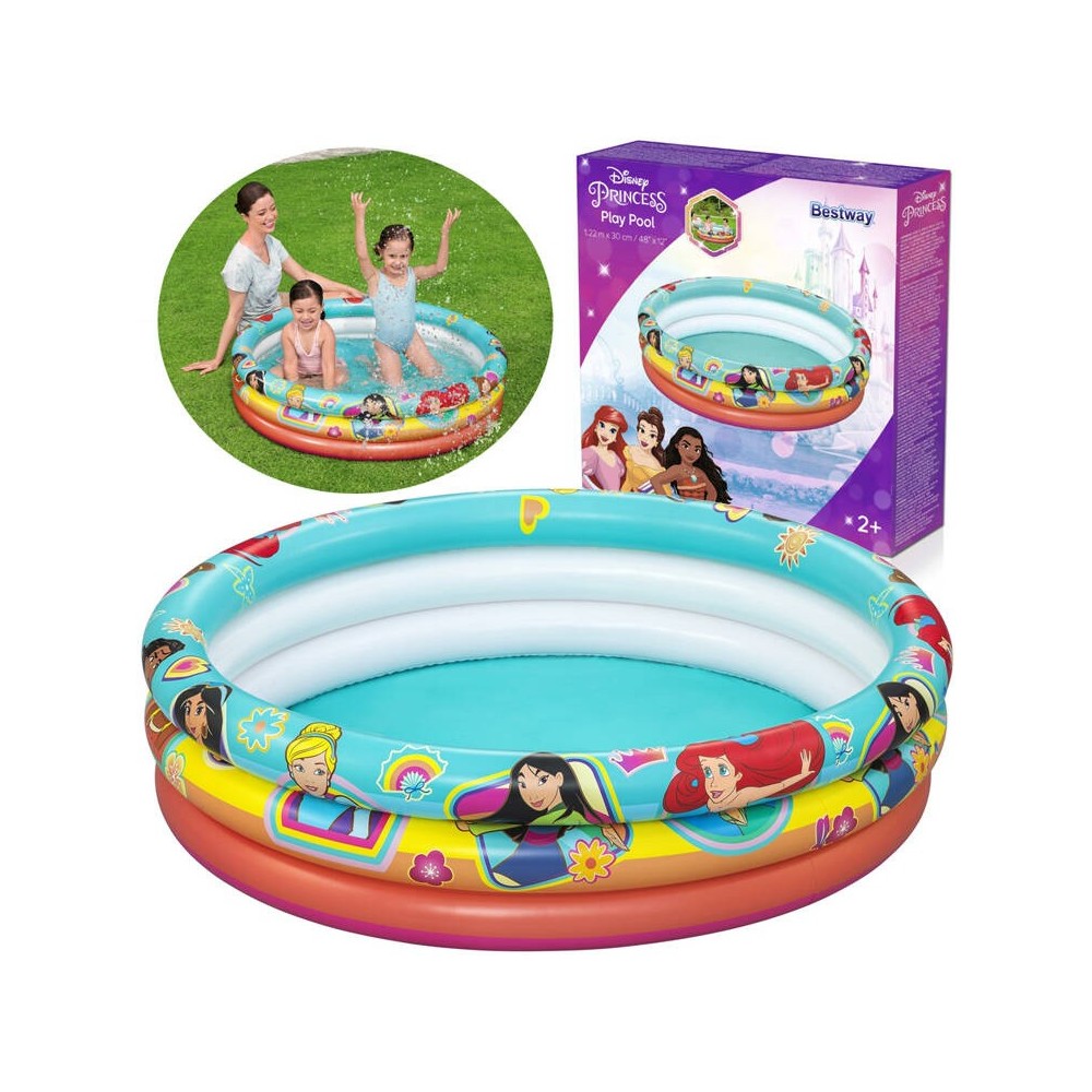 Bestway91099 Detský Nafukovací bazén Disney Princess 122x30cm 91099