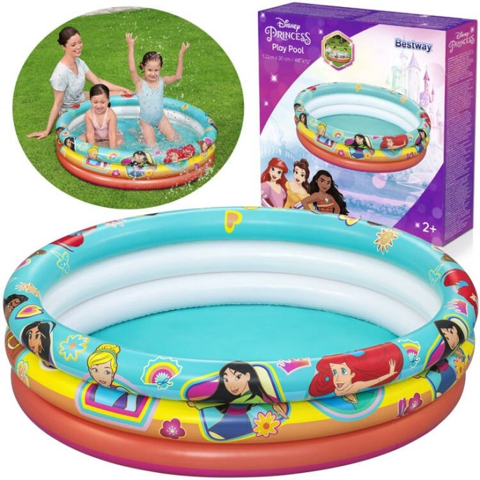 Bestway91099 Detský Nafukovací bazén Disney Princess 122x30cm 91099