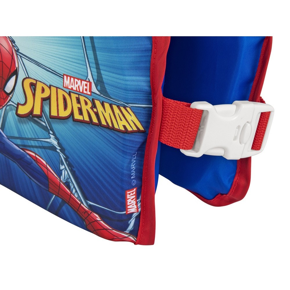 Bestway 98795 Plávacia Vesta s Rukávnikami Spiderman Marvel, 3-6rokov
