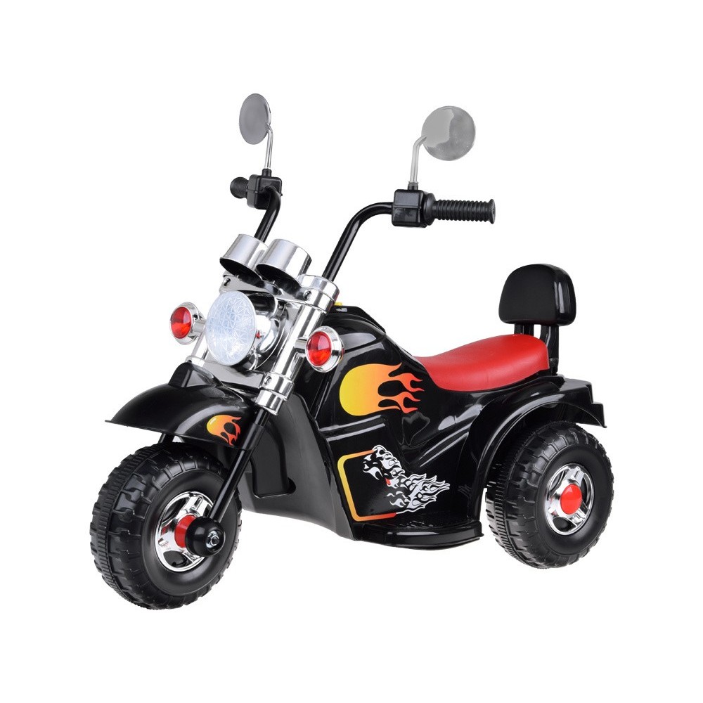 JOKO Elektrická Motorka Chopper, svetlo + zvuk, čierna