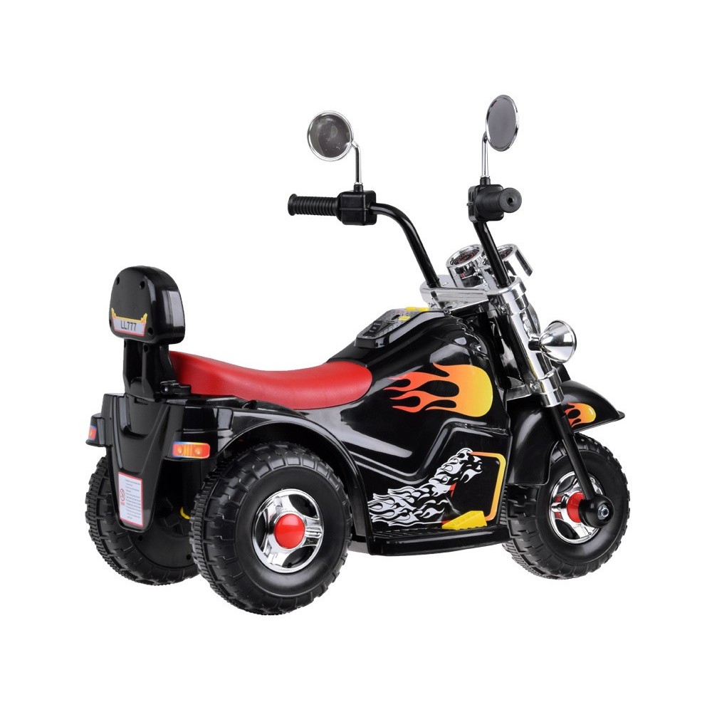 JOKO Elektrická Motorka Chopper, svetlo + zvuk, čierna
