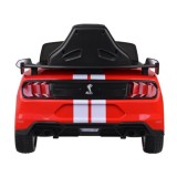 JOKO Elektrické Autíčko Ford Mustang Shelby GT500, penové kolesá, kožené sedadlo, FM Rádio, červené
