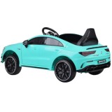 JOKO Elektrické Autíčko Mercedes AMG CLA 45s 4x4, penové kolesá, kožené sedadlo, Efekt HOJDANIA, modré