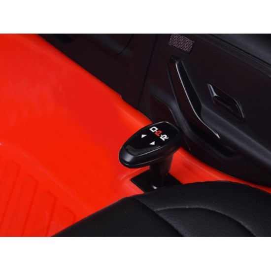 JOKO Elektrické Autíčko Mercedes AMG CLA 45s 4x4, penové kolesá, kožené sedadlo, Efekt HOJDANIA, červené