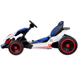 JOKO Elektrické Autíčko Motokára Gokart s Funkciou Drift 2x200W 24V, Penové kolesá, modrá