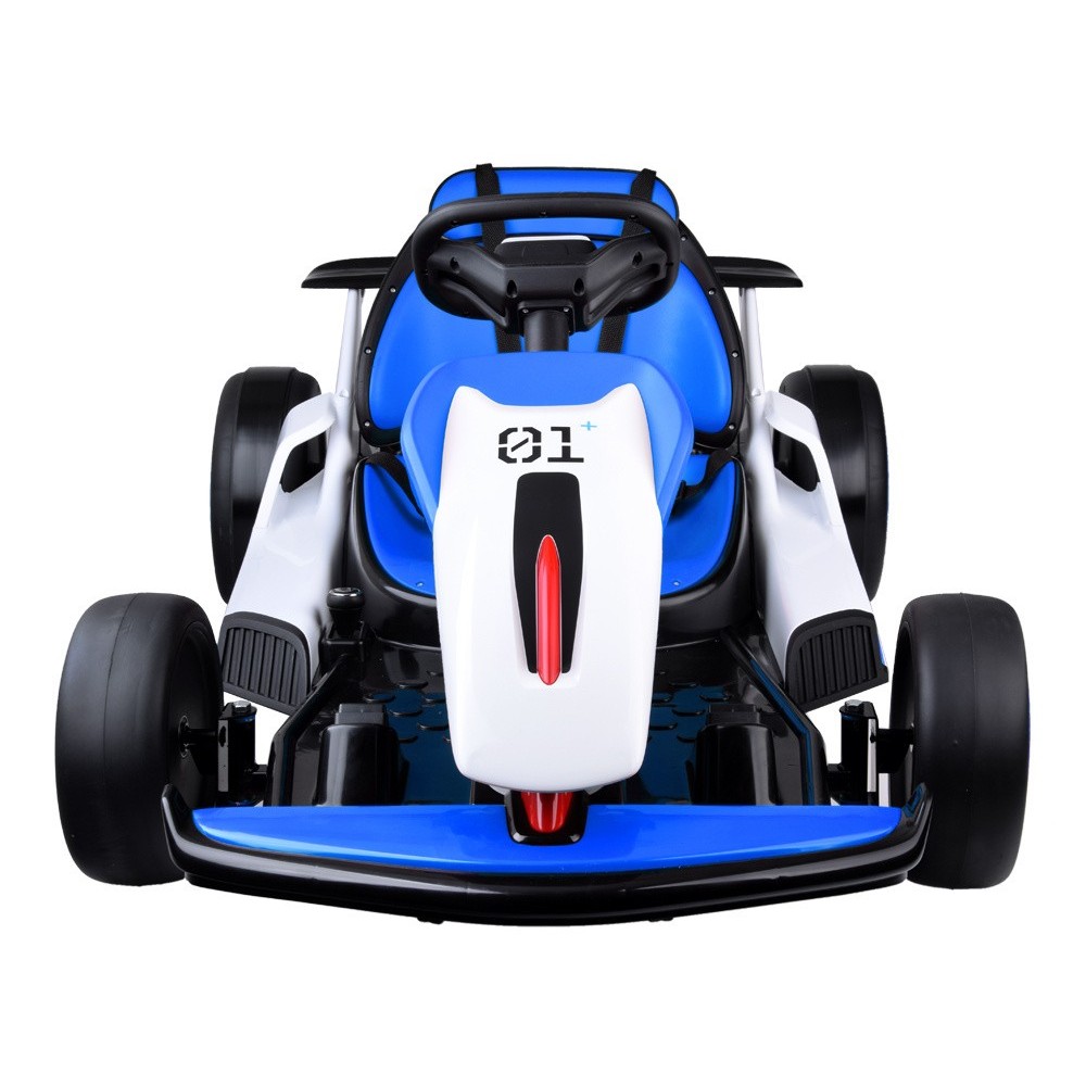 JOKO Elektrické Autíčko Motokára Gokart s Funkciou Drift 2x200W 24V, Penové kolesá, modrá