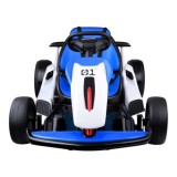 JOKO Elektrické Autíčko Motokára Gokart s Funkciou Drift 2x200W 24V, Penové kolesá, modrá