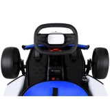 JOKO Elektrické Autíčko Motokára Gokart s Funkciou Drift 2x200W 24V, Penové kolesá, modrá
