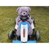 JOKO Elektrické Autíčko Motokára Gokart s Funkciou Drift 2x200W 24V, Penové kolesá, modrá