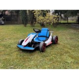 JOKO Elektrické Autíčko Motokára Gokart s Funkciou Drift 2x200W 24V, Penové kolesá, modrá