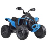 JOKO Elektrická štvorkolka Off-road CAN-AM 24V 200W, penové kolesá, kožené sedadlo, modrá