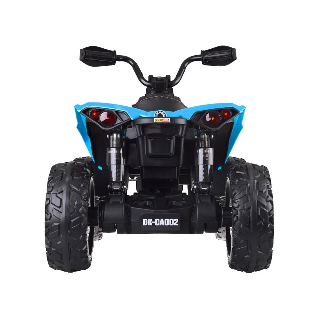JOKO Elektrická štvorkolka Off-road CAN-AM 24V 200W, penové kolesá, kožené sedadlo, modrá