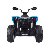 JOKO Elektrická štvorkolka Off-road CAN-AM 24V 200W, penové kolesá, kožené sedadlo, modrá
