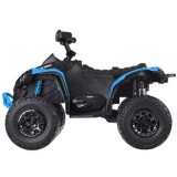 JOKO Elektrická štvorkolka Off-road CAN-AM 24V 200W, penové kolesá, kožené sedadlo, modrá